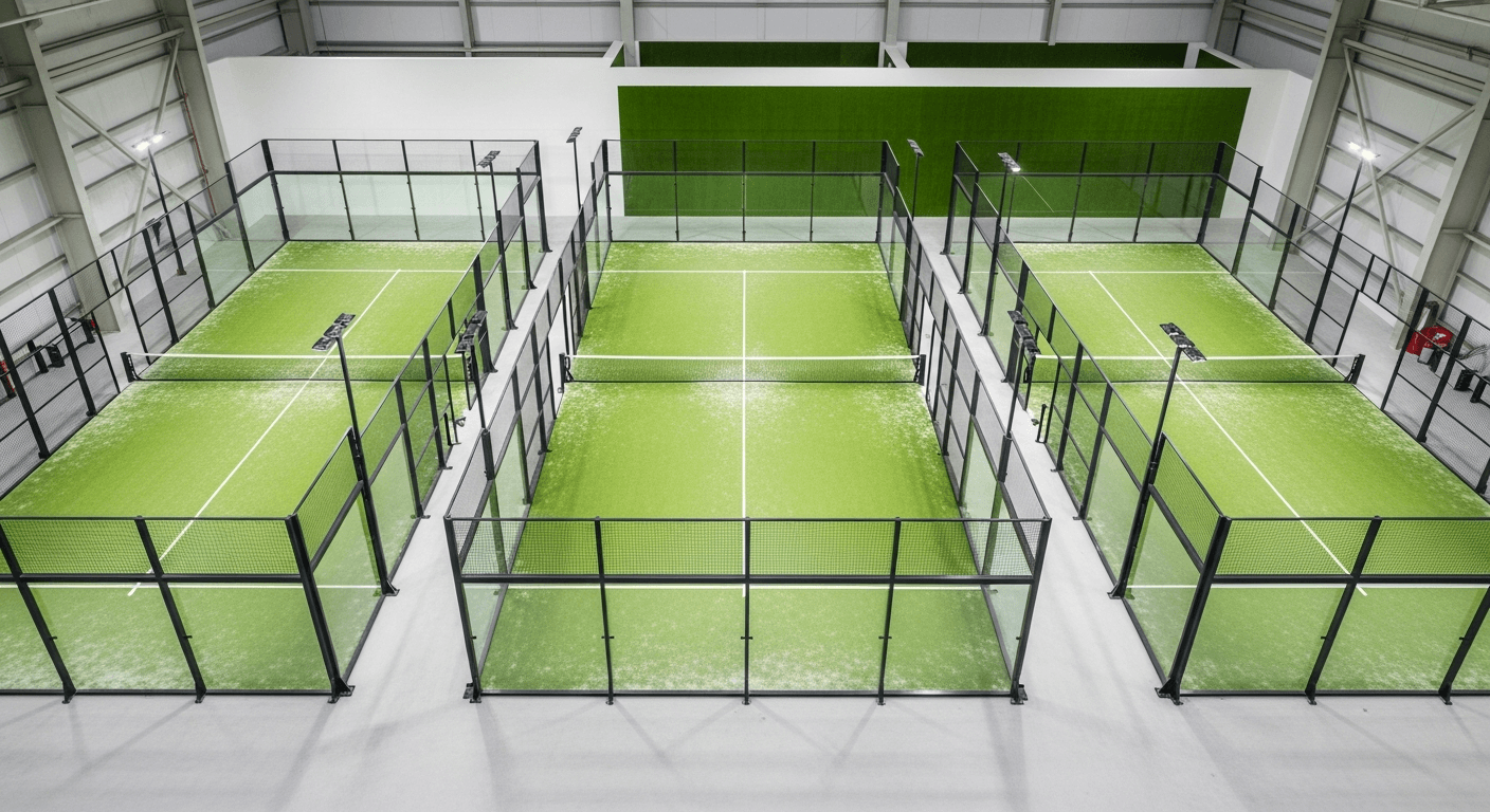 Moderne padelhall